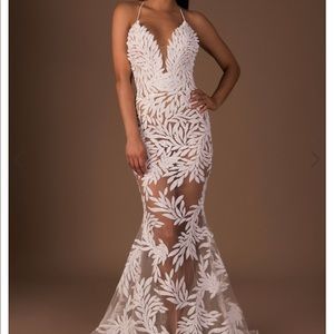 Nadine Merabi White Dress